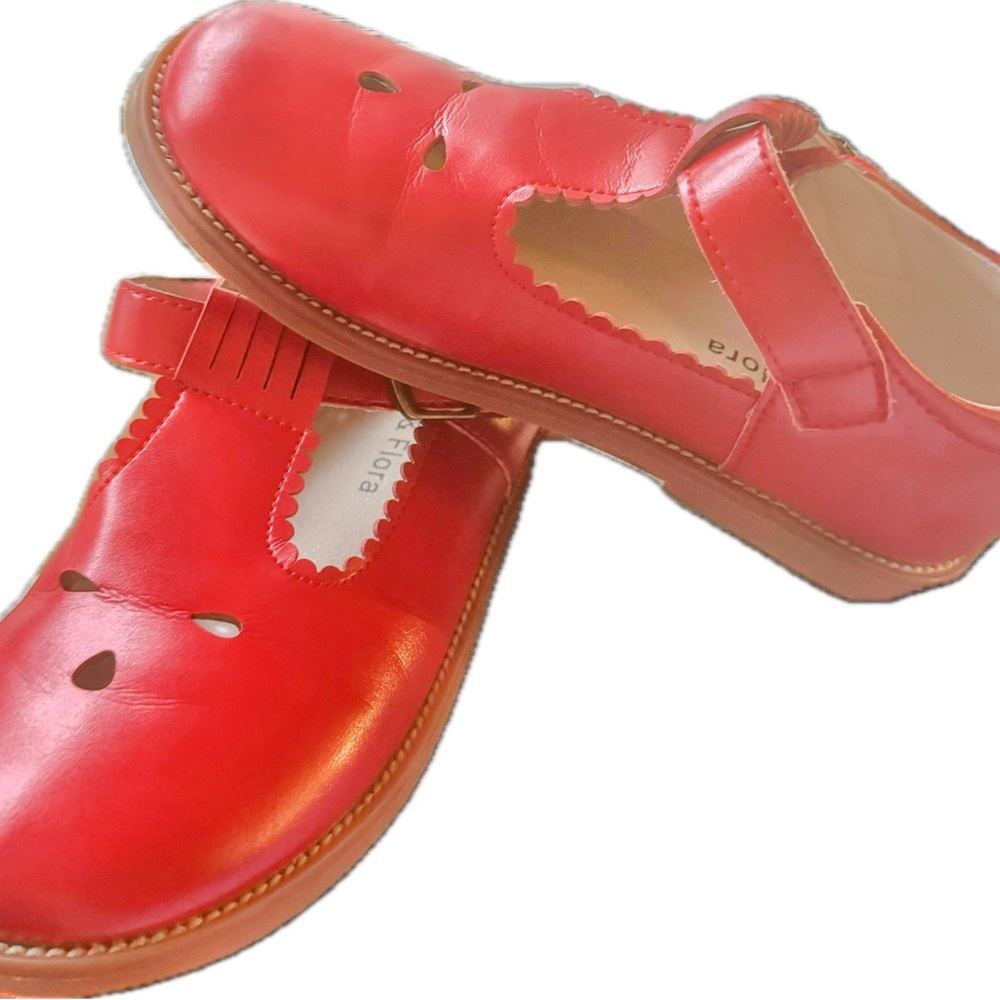 Red Mary Jane Girl Shoes size 12